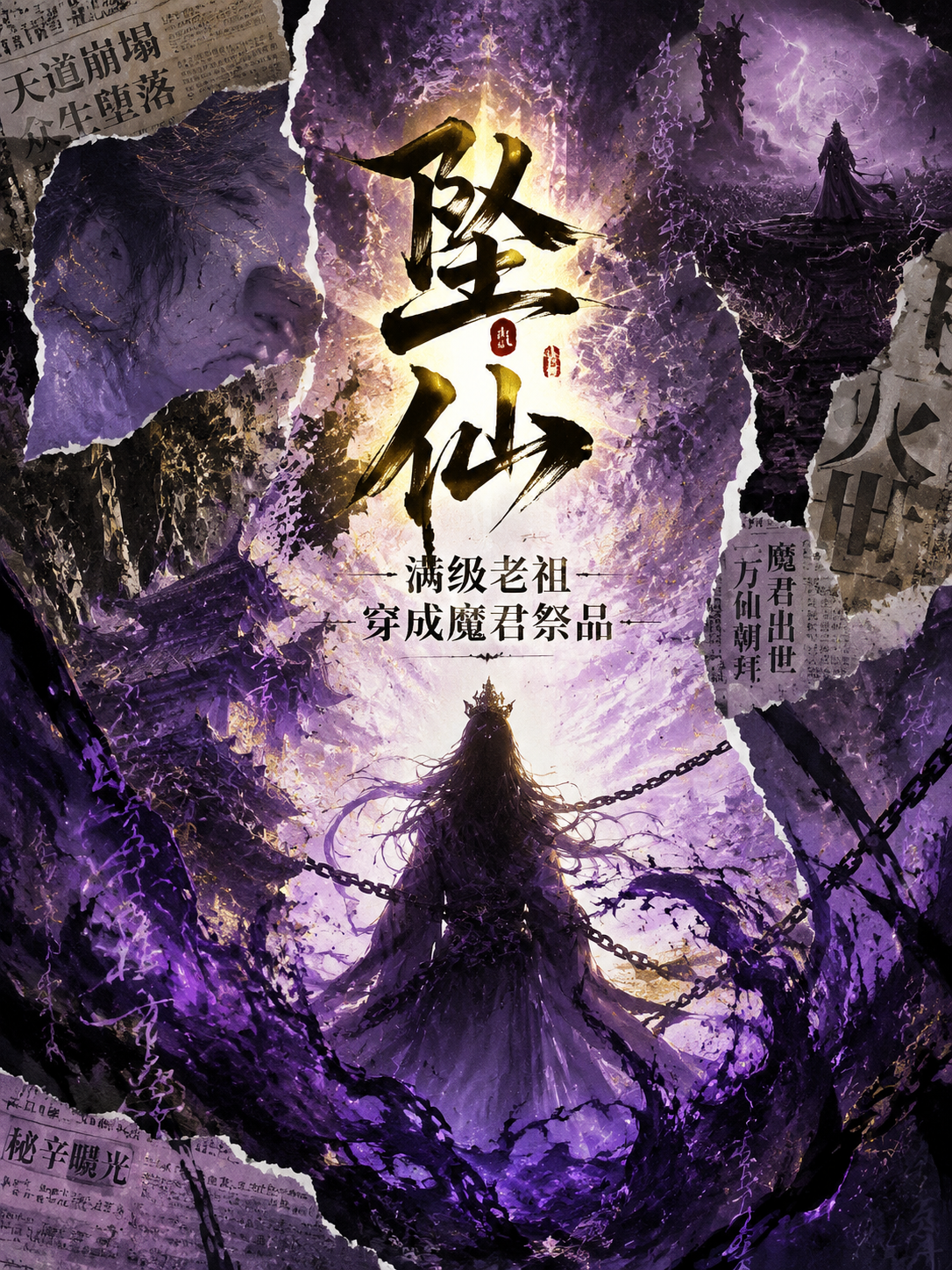坠仙:满级老祖穿成魔君祭品